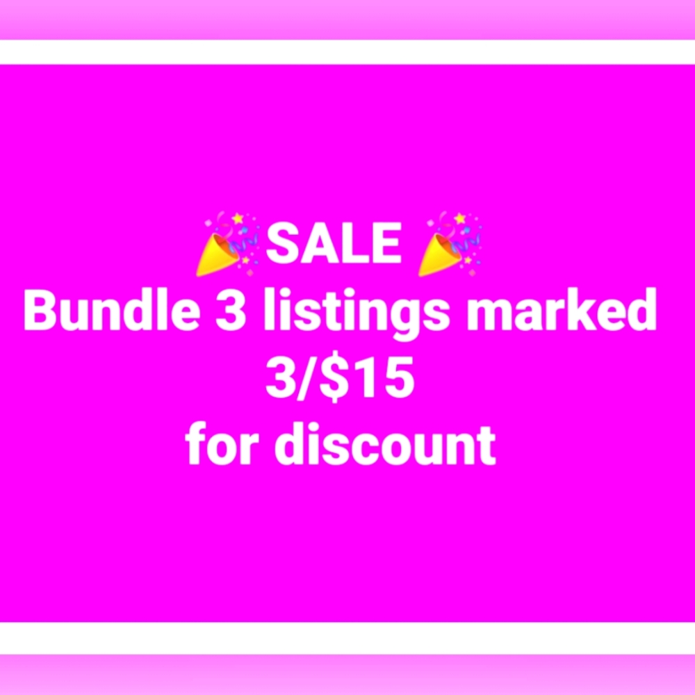 🏷SALE🏷 3/$15 🤗